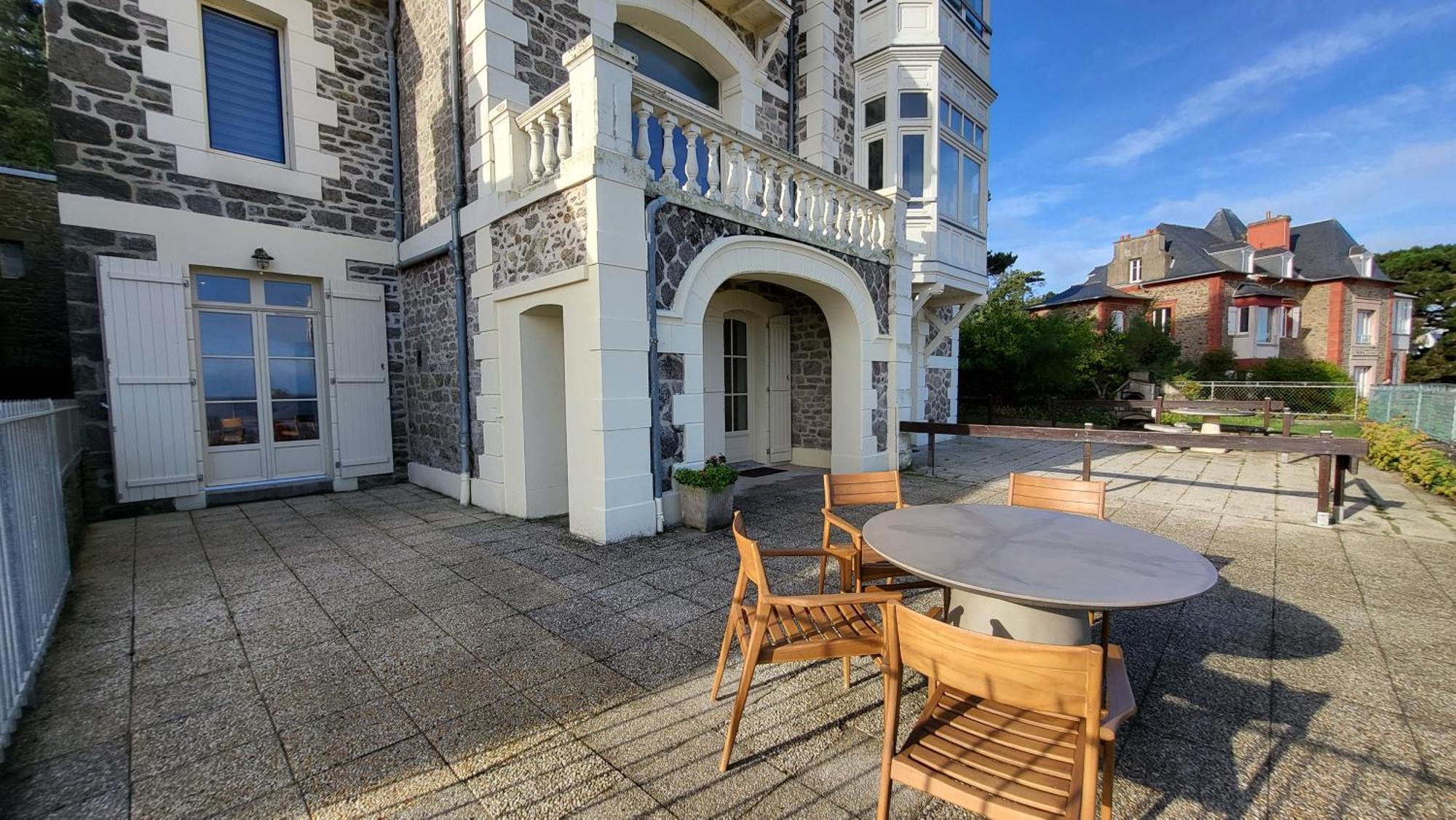 Vue Pleine Mer A La Perle Marine - La Terrasse Dinard Dış mekan fotoğraf